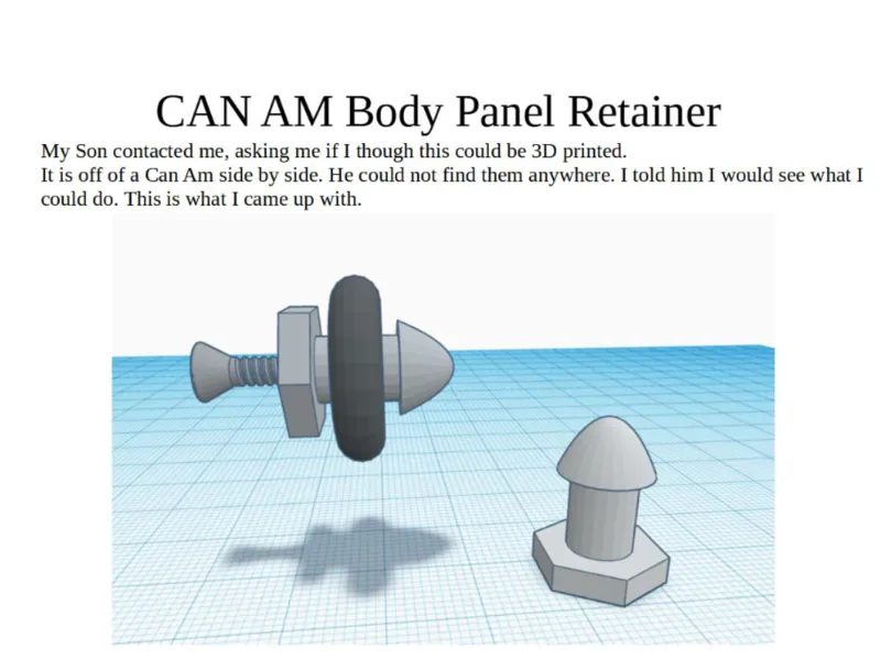 OHV (CanAm) Plastic Panel Fasteners