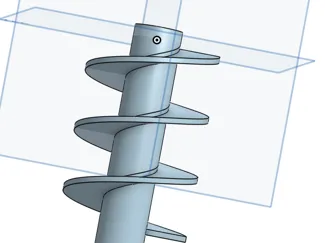 3D printable helix I cadede