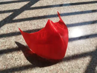 半脸面罩