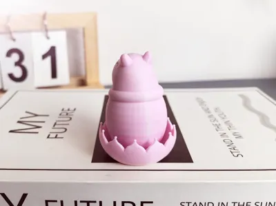 Rotating Capybara Cute and stress-relieving No supports needed by user ...