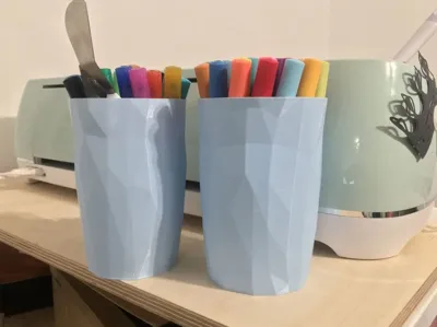 Geometric Pen Pot