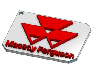 Massey Key Chain Logo