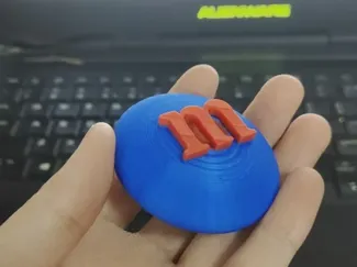 巨型m豆手办模型摆件，M&M