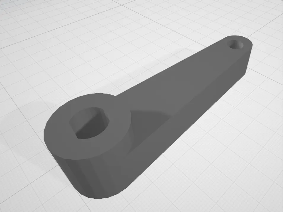 Servo Motor Arm for Step Motor Artillery - Free 3D Print Model - MakerWorld
