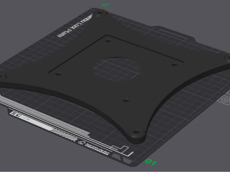Vesa 100 to Vesa 200 adapter