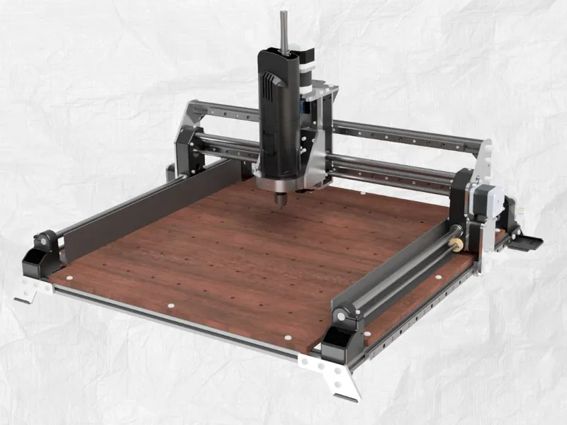 3D PRINTED DIY CNC - HEAVY Line - Dremel CNC Remix