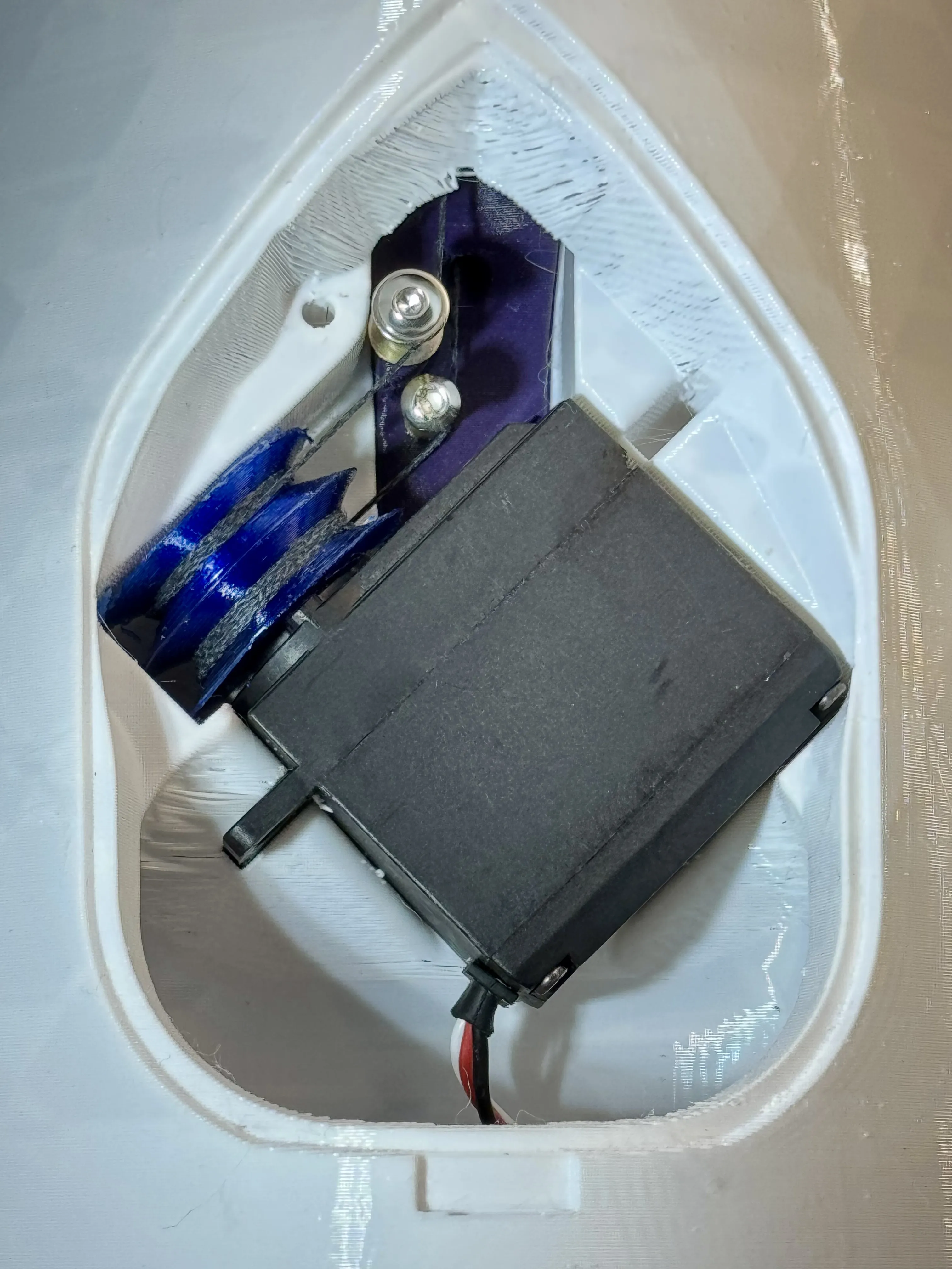 installed servo