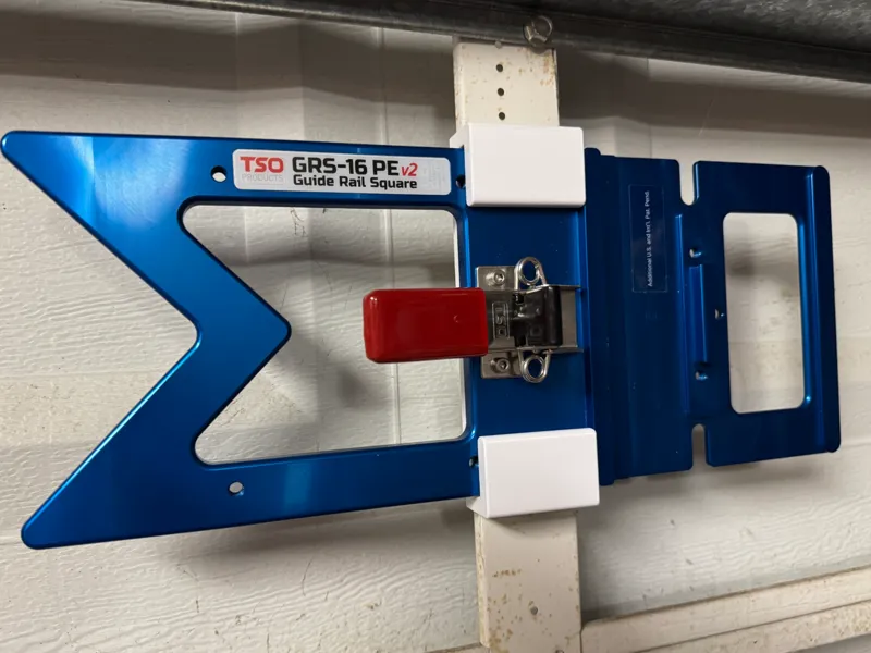 TSO Guide Rail Square wall mount