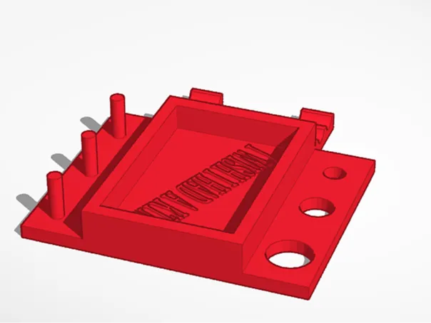 Dirt Bike Footpeg Tray for KTMs.