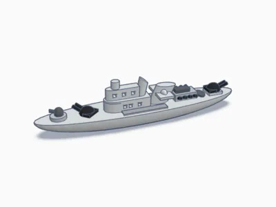 Mini Battleship Model 4