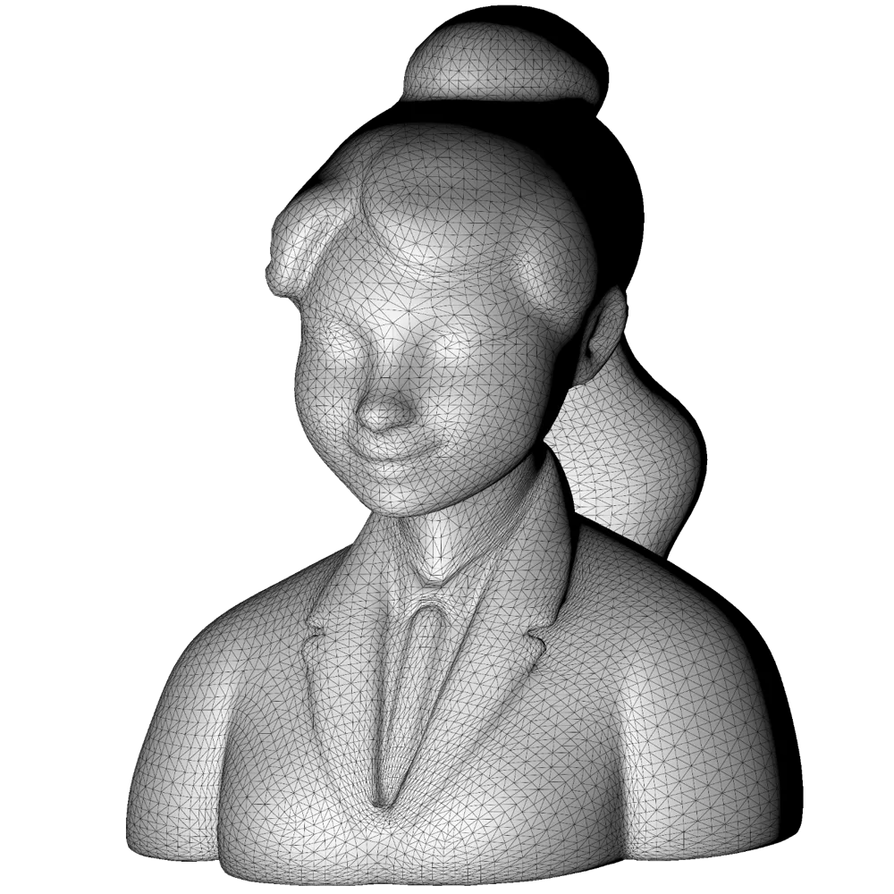 Serene Professional Bust by Factex@Lab - MakerWorld