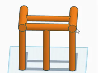 Unterstand 3D modell