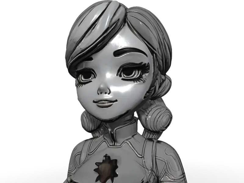 Captain Nova Animated Bust