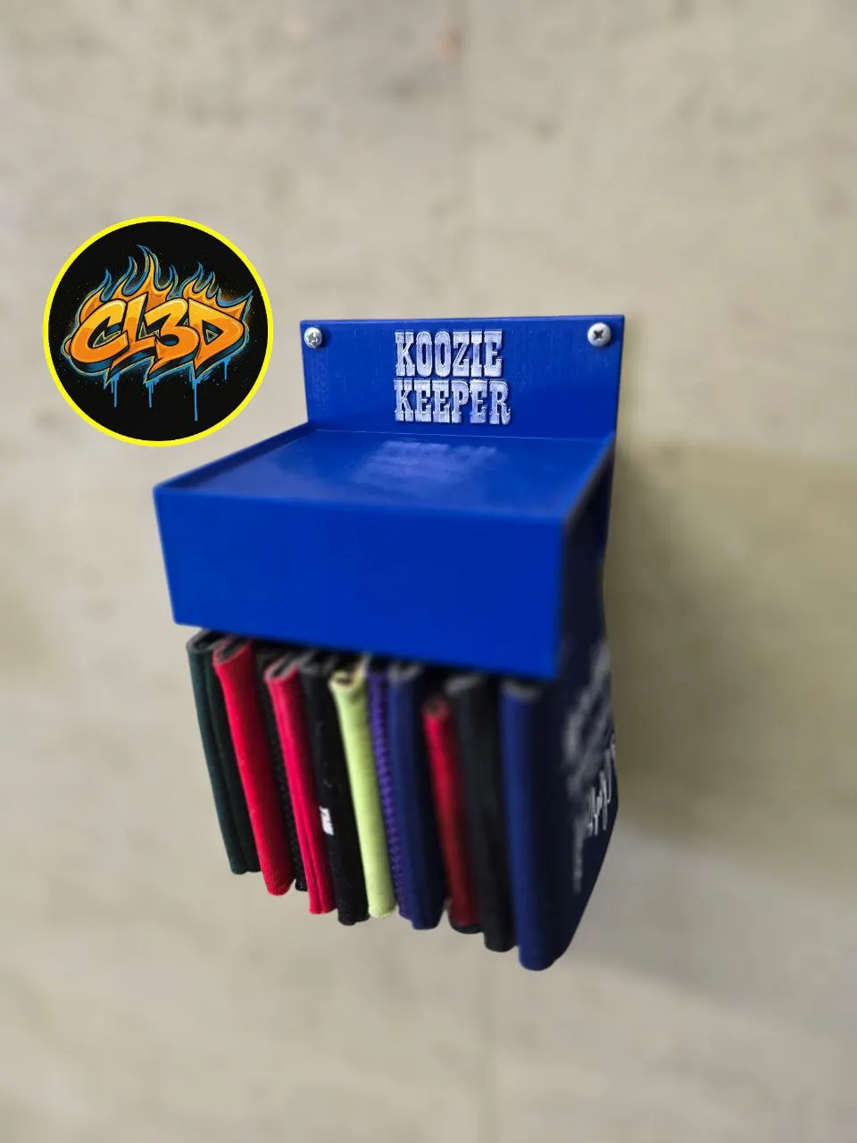 The Shorty Koozie Keeper - Koozie Rack by CL3D PRINTING MakerWorld ...