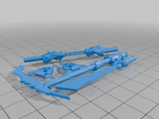 Ninjago golden weapons