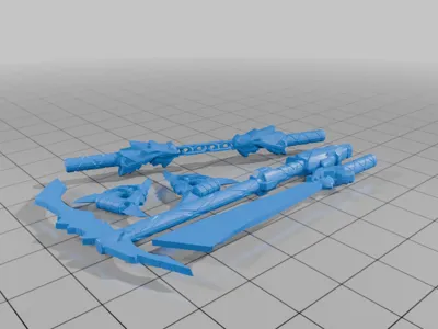 Ninjago golden weapons