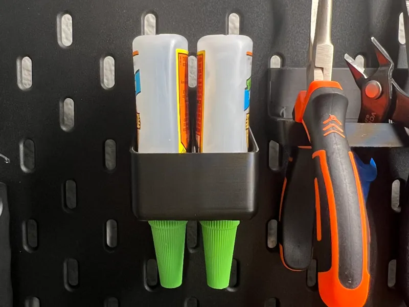 IKEA SKADIS Gorilla Glue Gel Holder  (Upside Down)