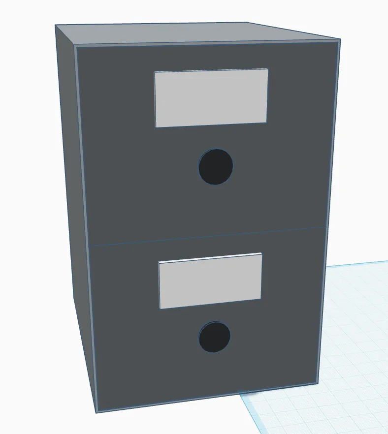 Mini Office File Mini Office-Style Drawers by DanoModels - MakerWorld