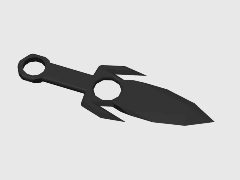 3 bladed kunai