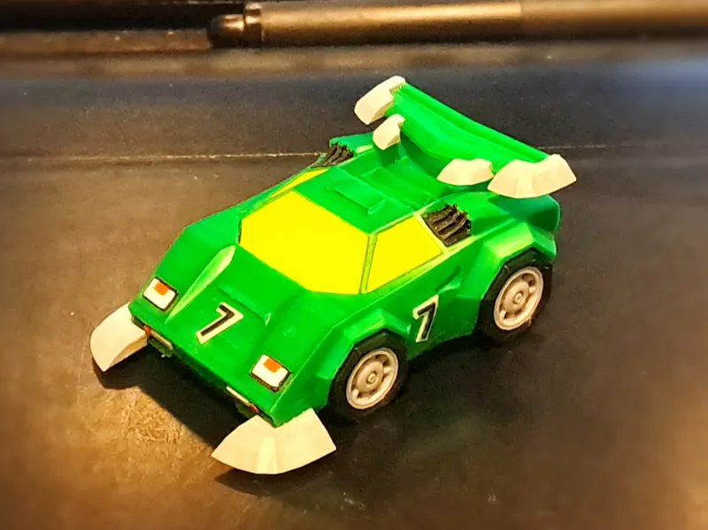 Carmageddon 1 Countslash Stylized car