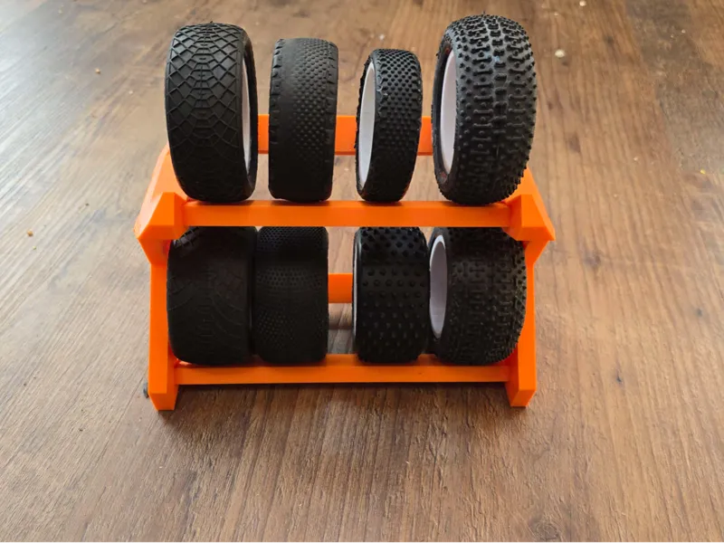 RC tire rack / rc stand