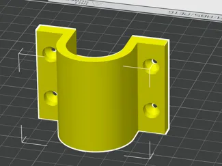 Wire Rack Shelf Pole Mount 