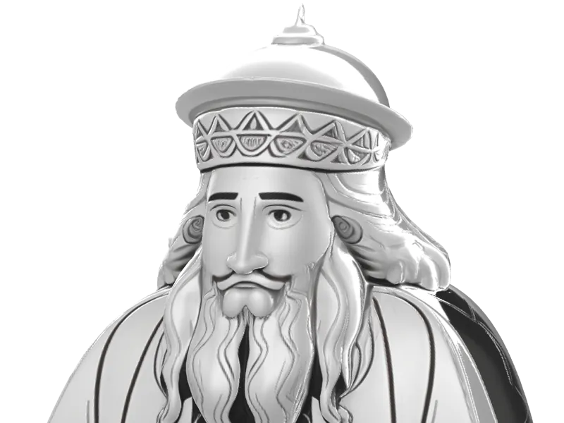 Wise Man Ornamental Bust