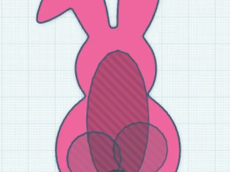 Hasenschablone
