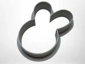 Bunny Head Cookie Cutter
