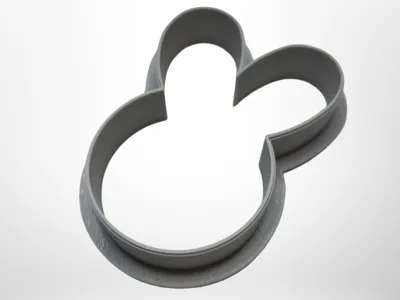 Bunny Head Cookie Cutter