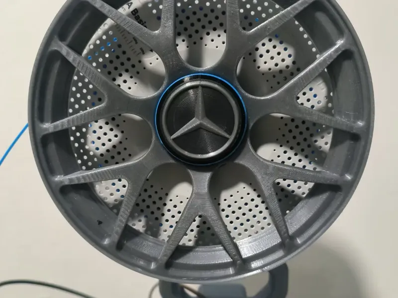 线盘装饰车标盖