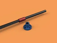 Pièces standard pour broche trapézoïdale TR8x8 — photo 1