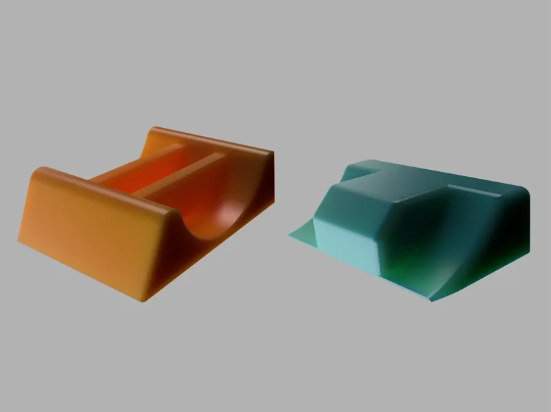 Chair wheel (50mm) holder sim-racing