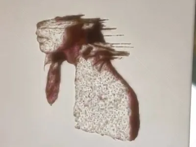 Coldplay脑溢血专辑封面透光浮雕照片 A Rush Of Blood To The Head