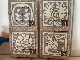 Pokémon Fossil  Ruins of Alph Sliding Puzzle 