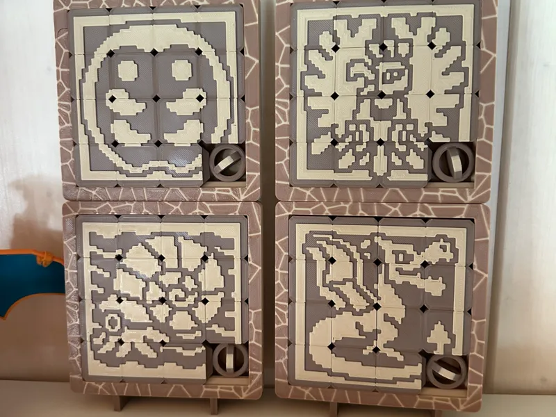 Pokémon Fossil  Ruins of Alph Sliding Puzzle 