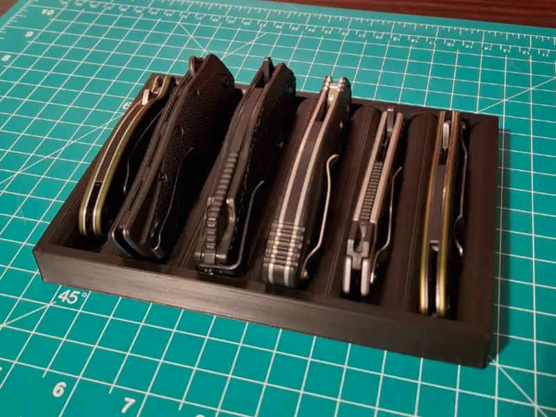 Pocket Knife Organizer Tray