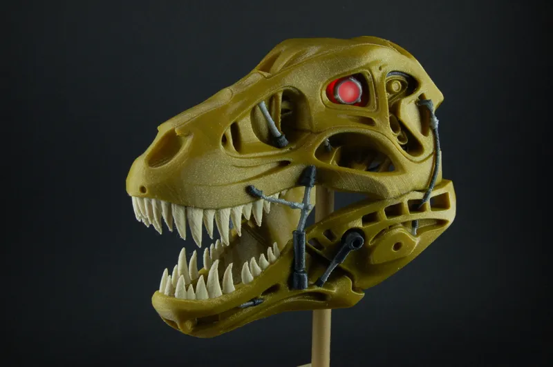 Terminator Rex remixed for multicolor