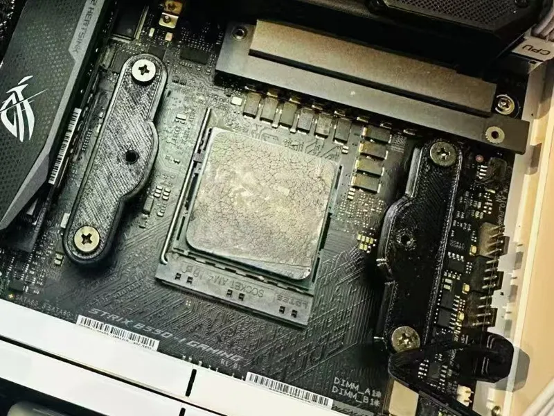 AMD AM4散热器转换板，兼容风冷水冷（无需五金螺母）