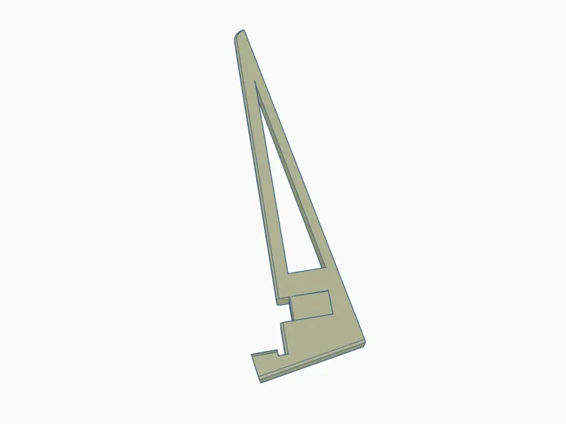Motherboard Display Stand - Steep Version