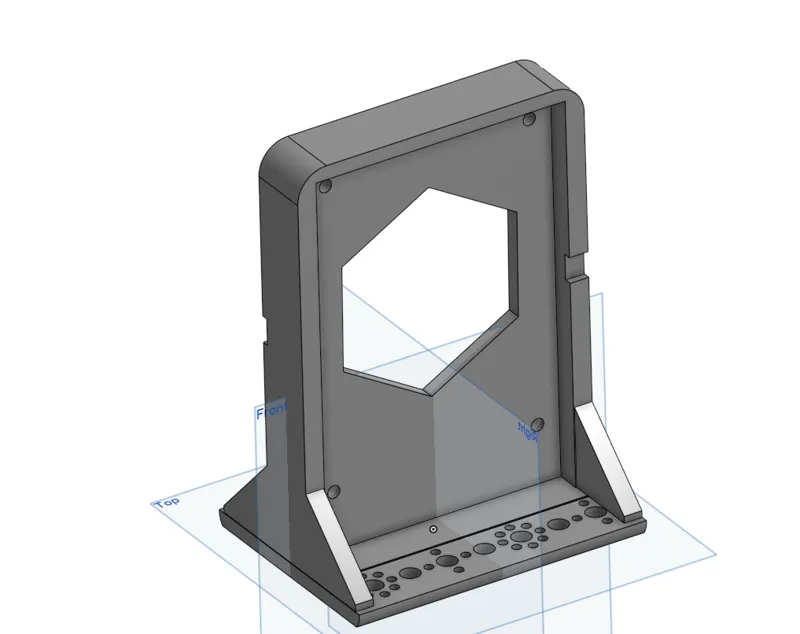 FTC Control Hub Vertical Mount: Tetrix Compatible