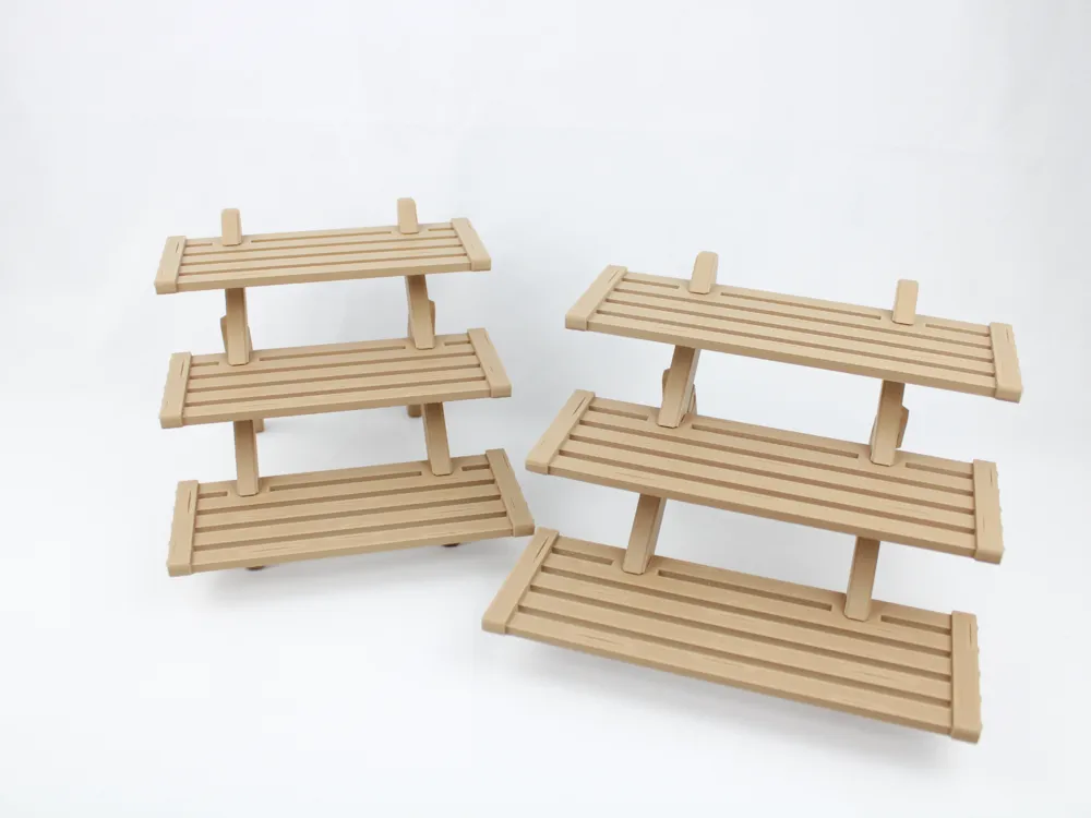 Small Rustic Display Rustic Display Shelves by AirMinotaur - MakerWorld