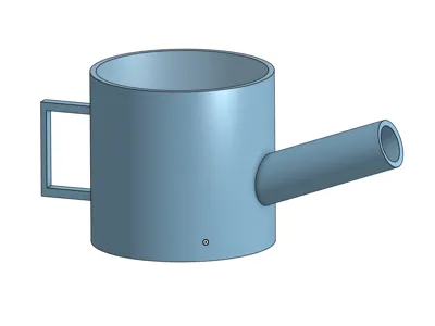 Simplistic watering can