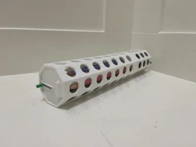 Tube-shaped pencil/storage container