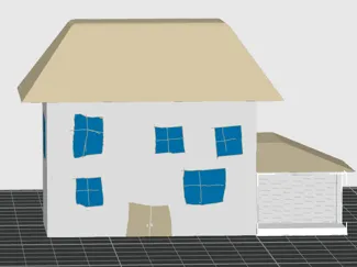 drawing inspired house