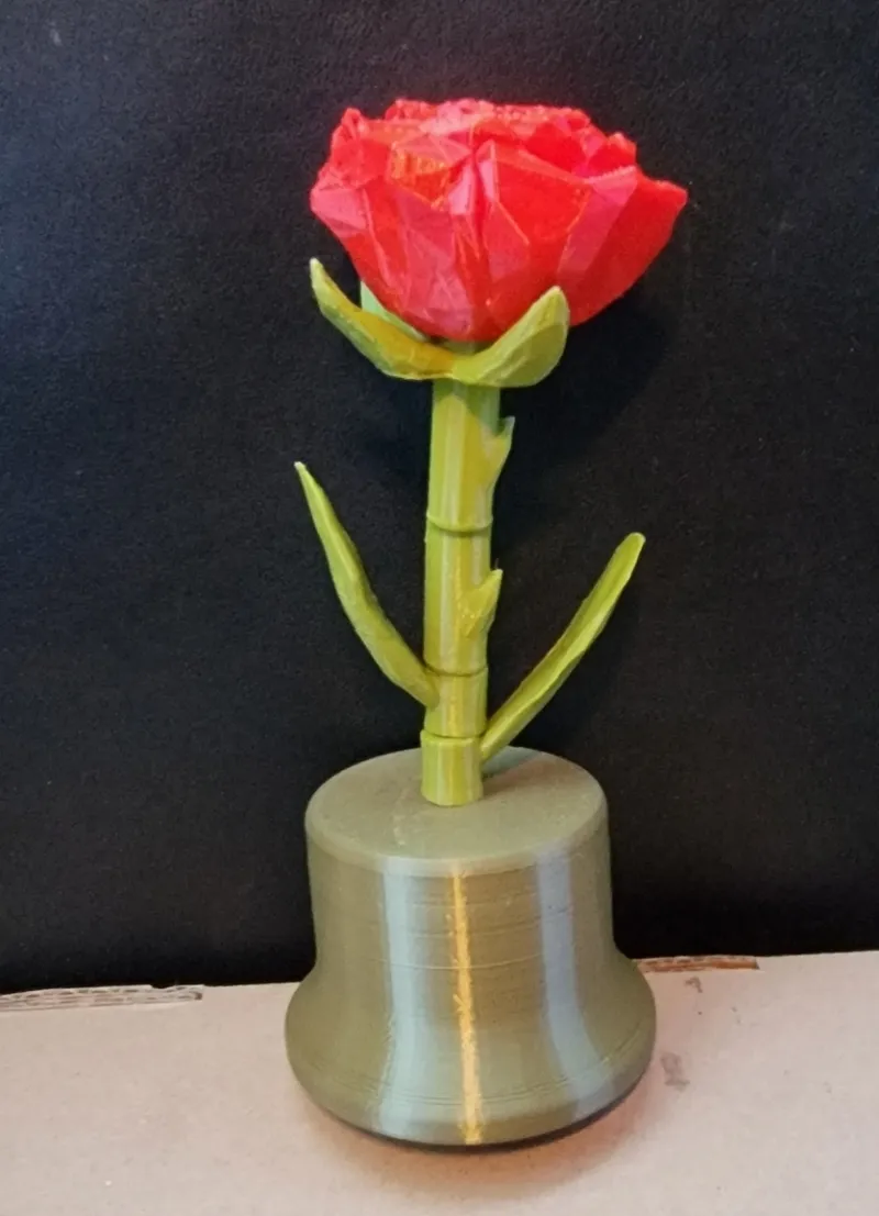 Collapsible Rose Toy