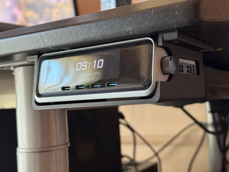 Anker 250w Prime Charger under desk mount
