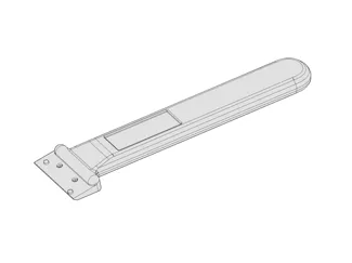 A new designed Bambu Scrapper