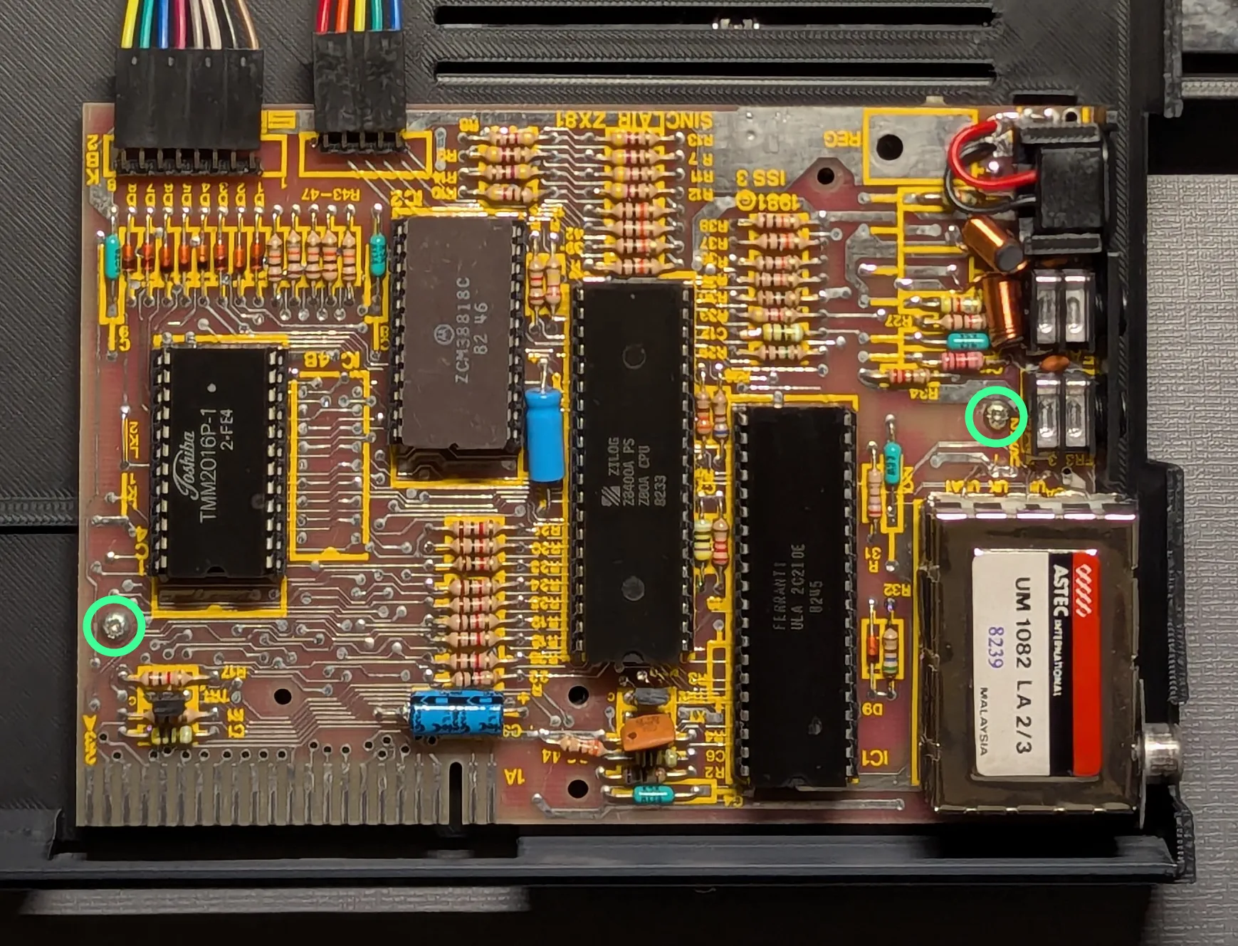 3Dプリント Sinclair ZX81 メカニカルキーボードケースとキートップ