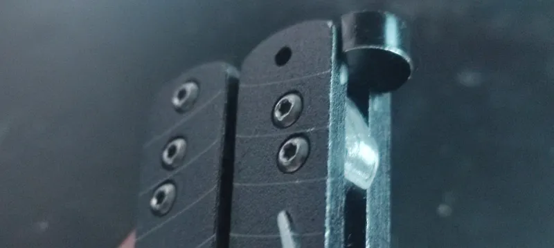 Butterfly knife blade guard / bumper